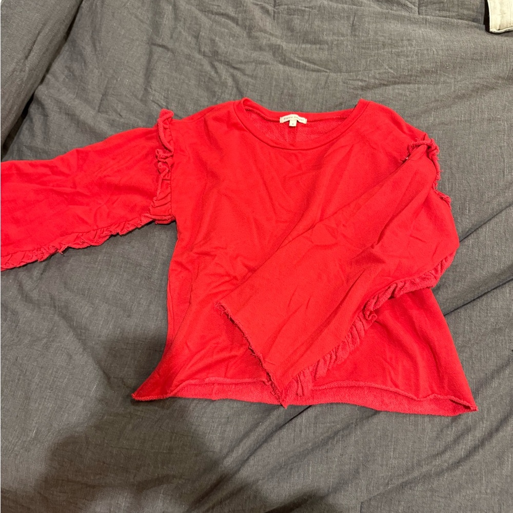 Red sweater